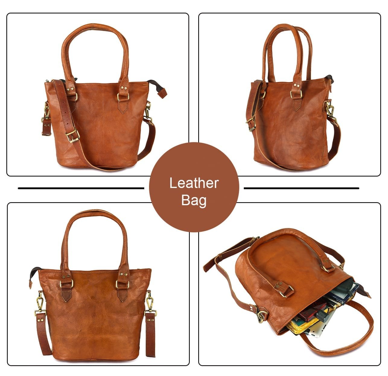 Leather Women's Tote Bag