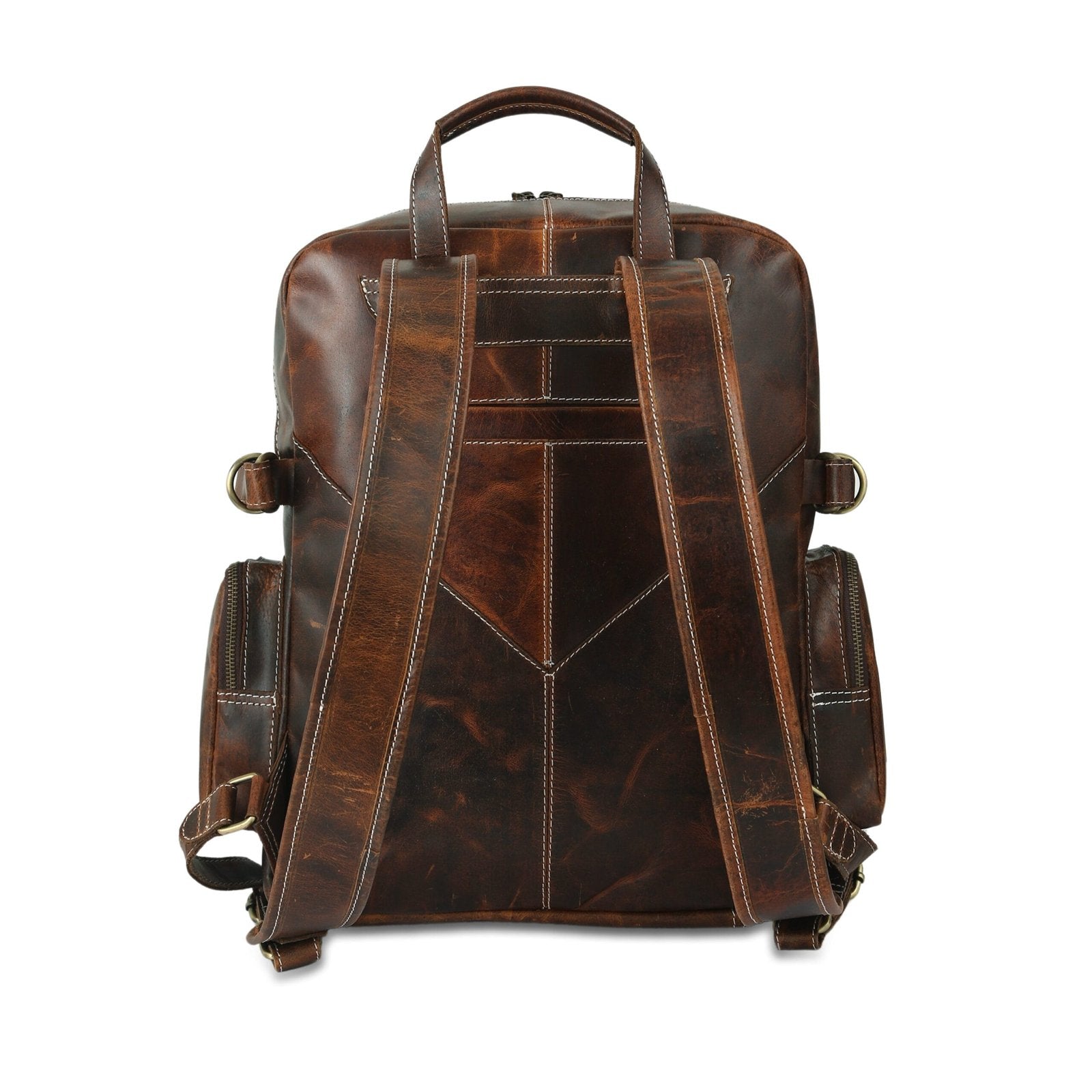 Buff Leather Backpack