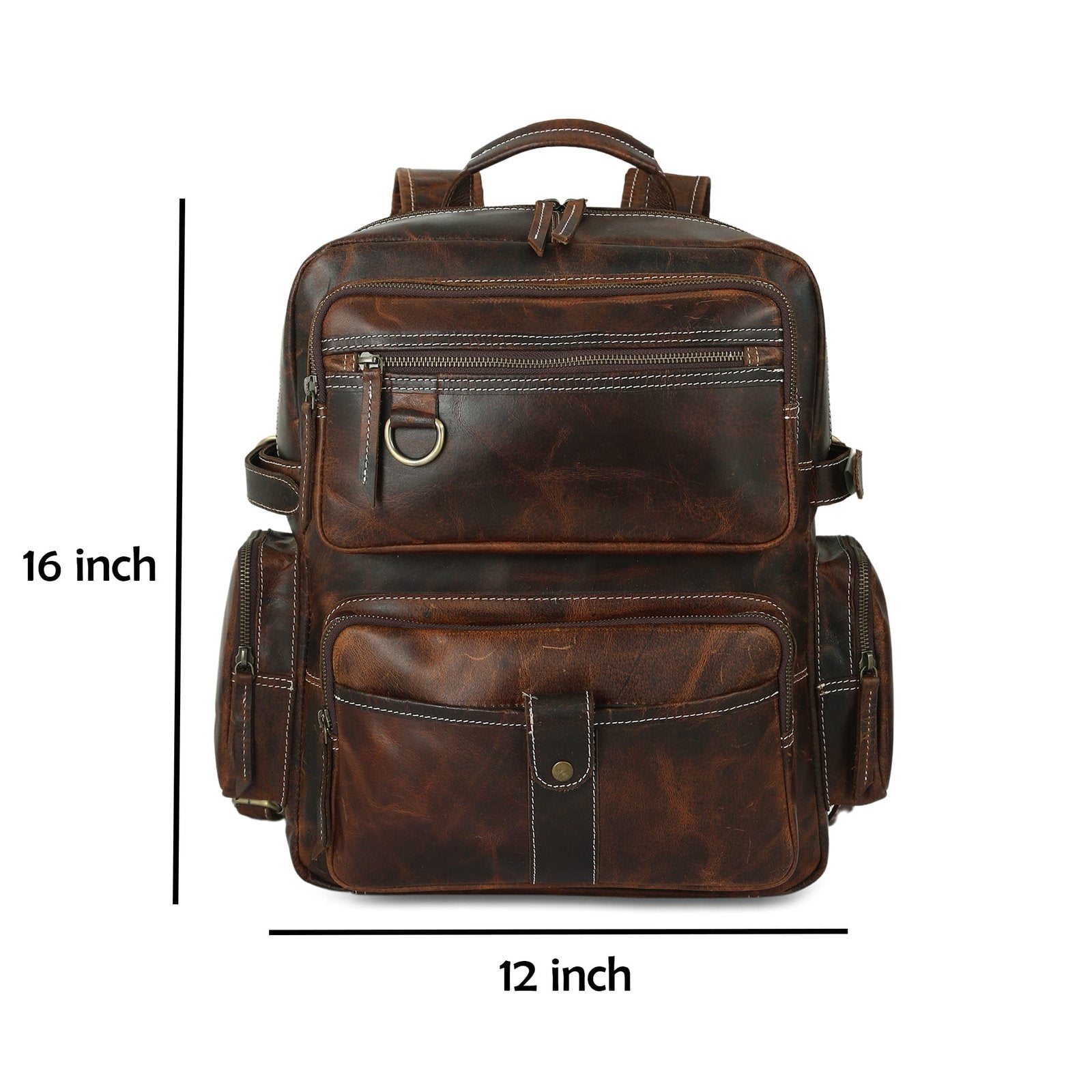 Buff Leather Backpack