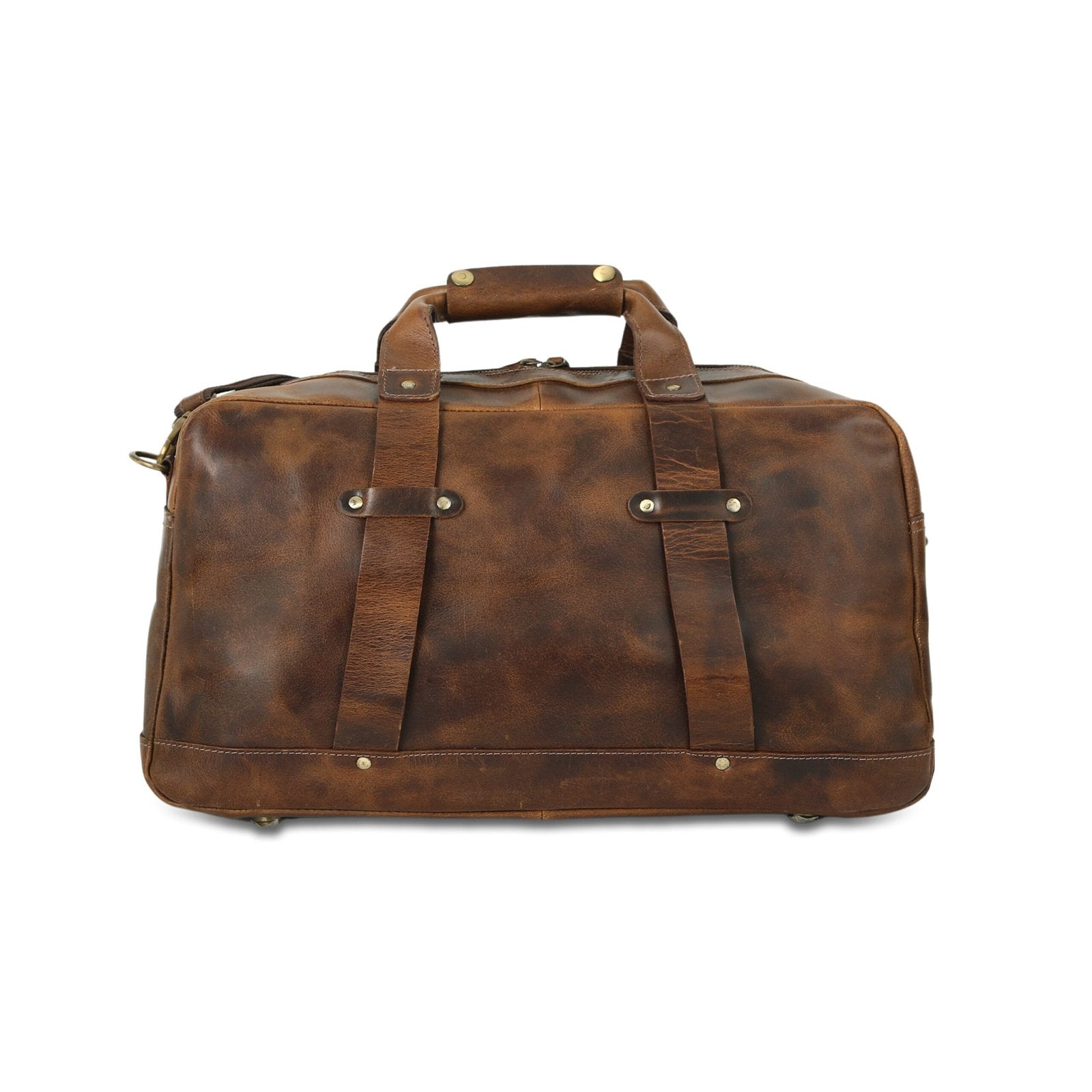 Rustico Weekender Travel Leather Duffle Bag