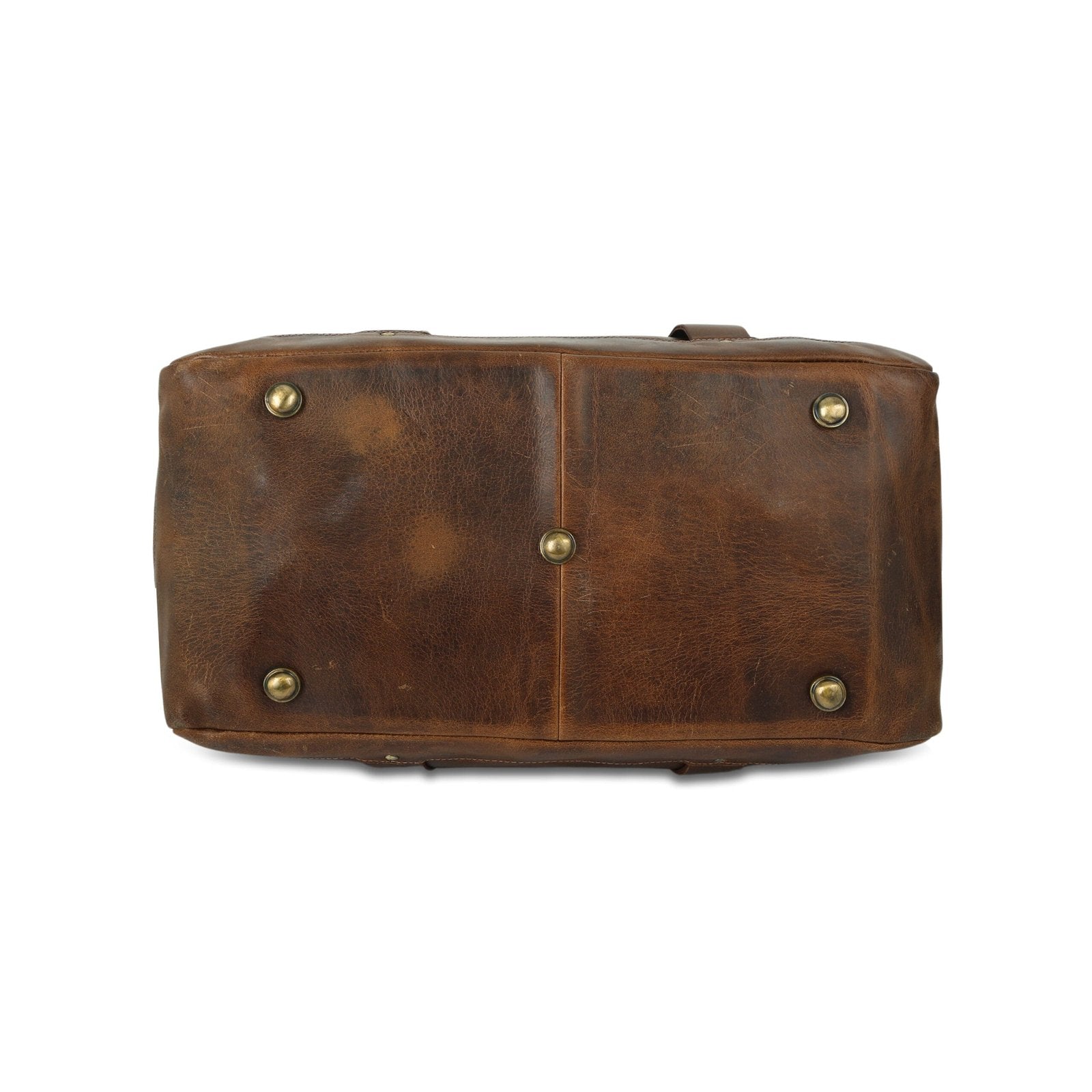 Stylish Weekender Travel Leather Duffle Bag