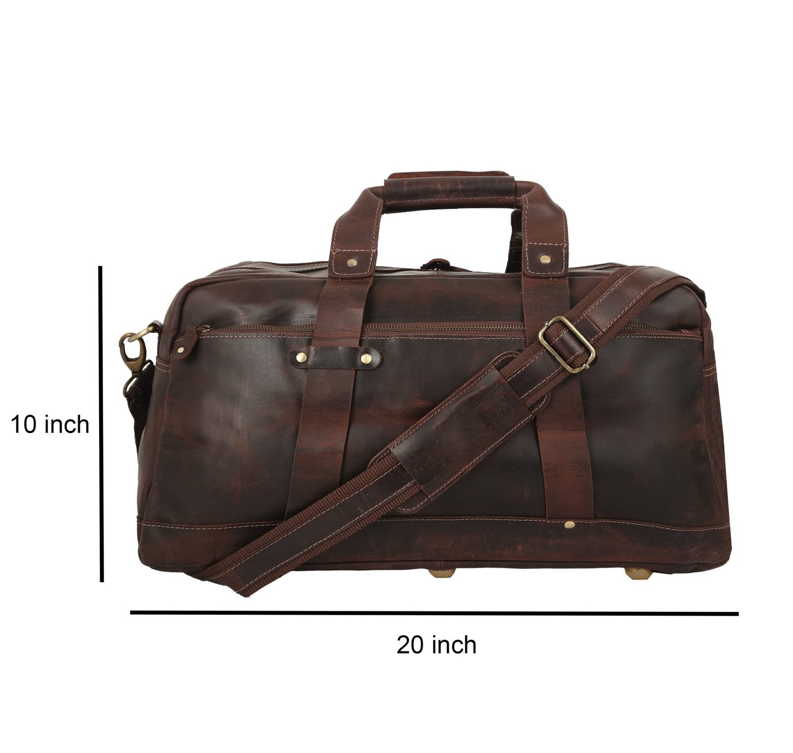 Rustico Travel Leather Duffle Bag