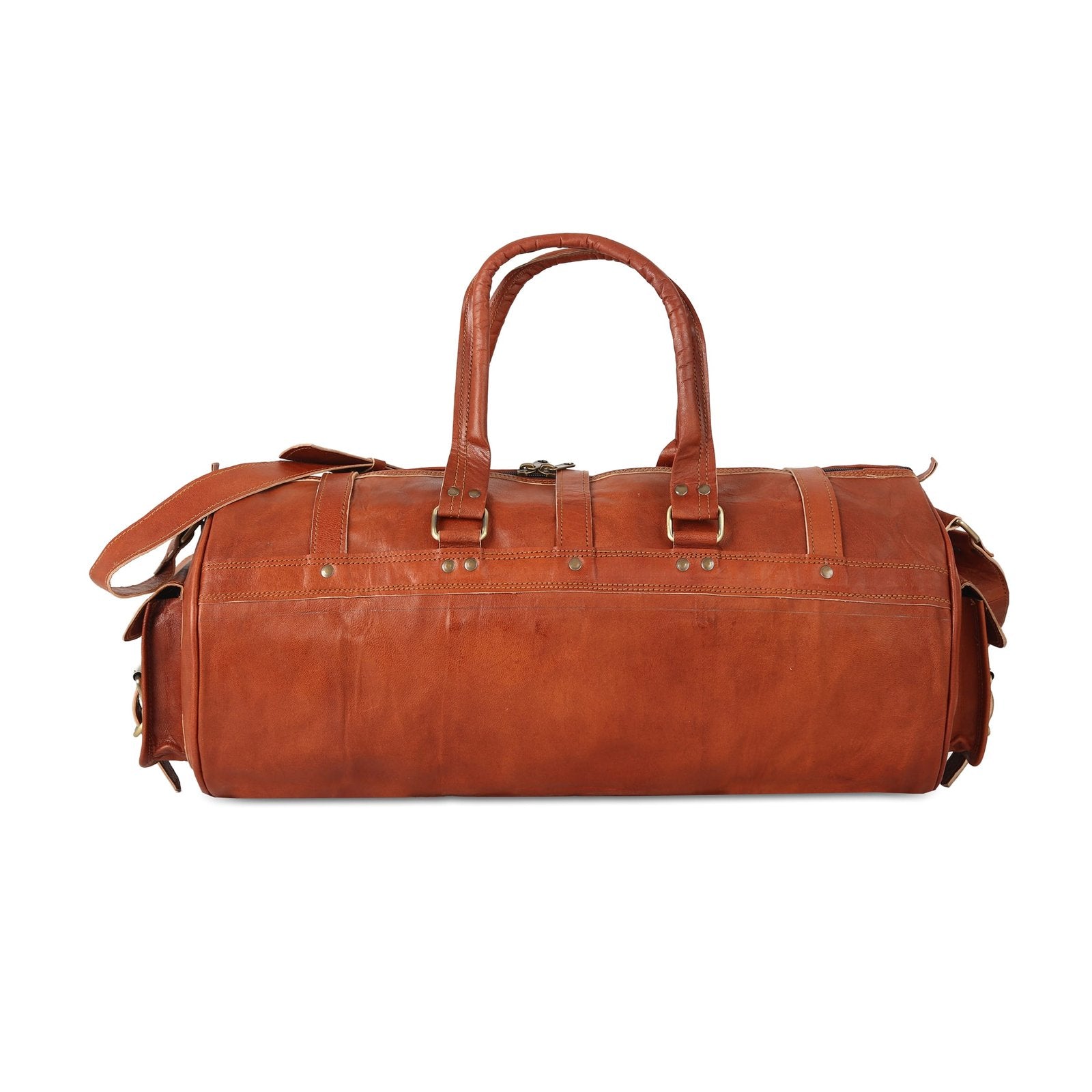 22 inch 3 Luppie Travel Leather Duffle Bag