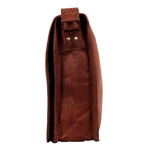 Vintage Leather Full Flap Office Laptop Bag