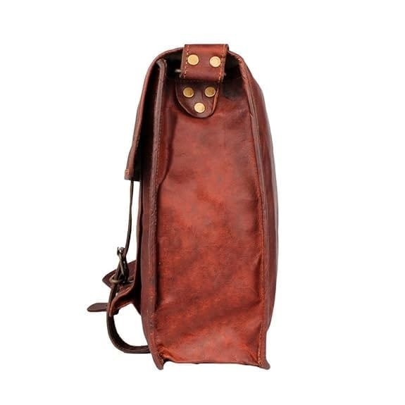 Vintage Genuine Leather Office Laptop Bag