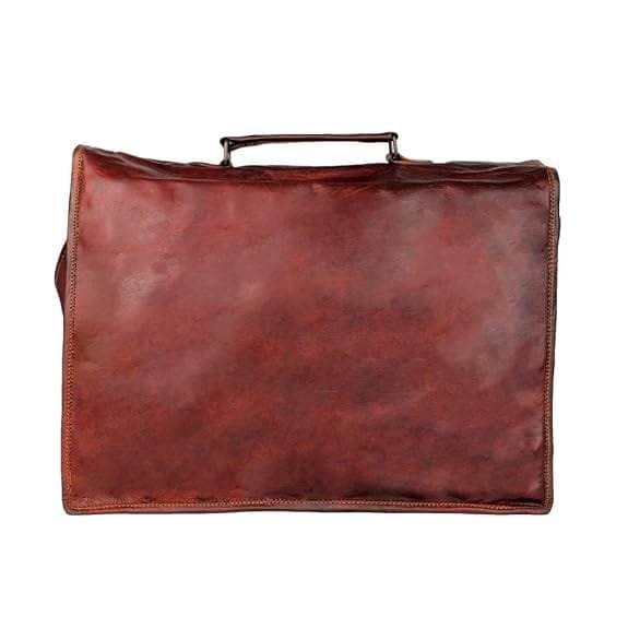 Vintage Genuine Leather Office Laptop Bag