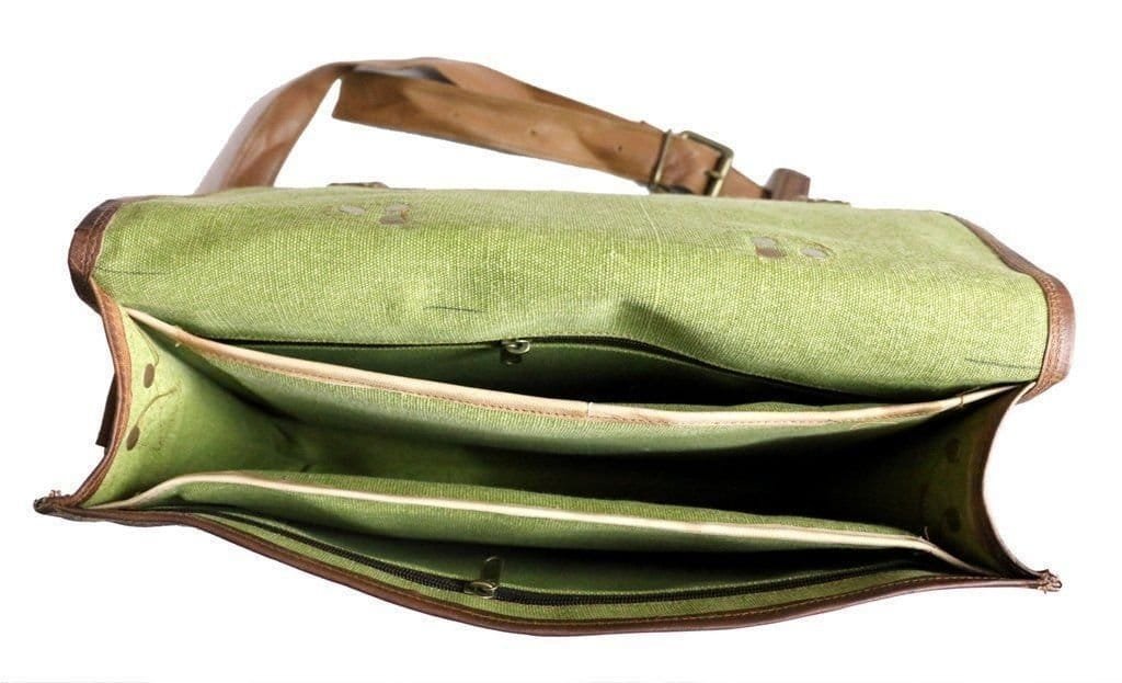 Leather Laptop Messenger Office Bag