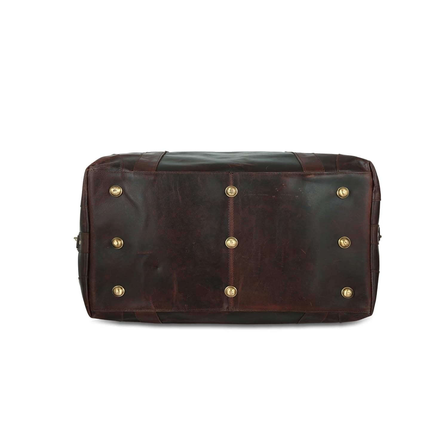 Retro Rugged Travel Leather Duffle Bag