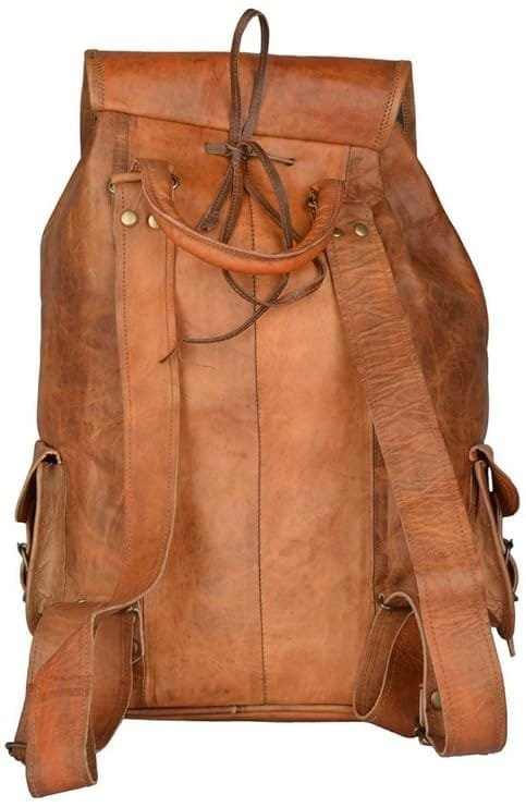 Leather Vintage Trendy Unisex Backpack