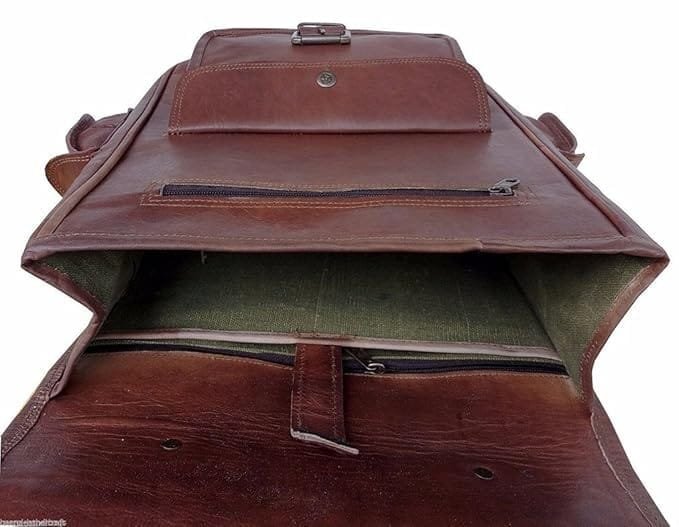 Leather Vintage Handmade Unisex Backpack