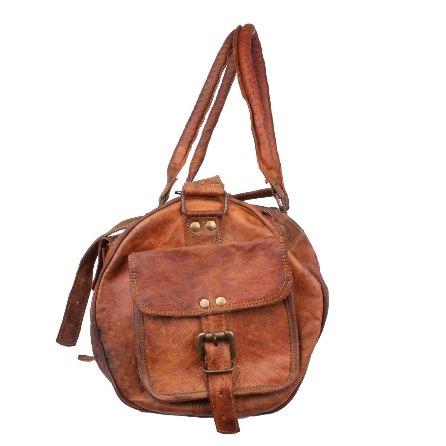 Austrii Travel Leather Duffle Bag