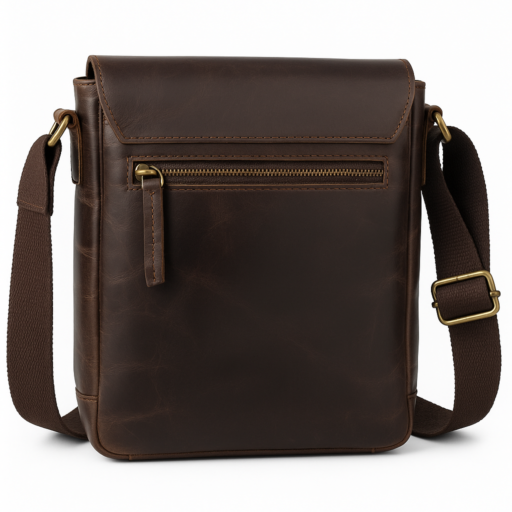 Leather Unisex sling Bag Travel & Casual for Men Women