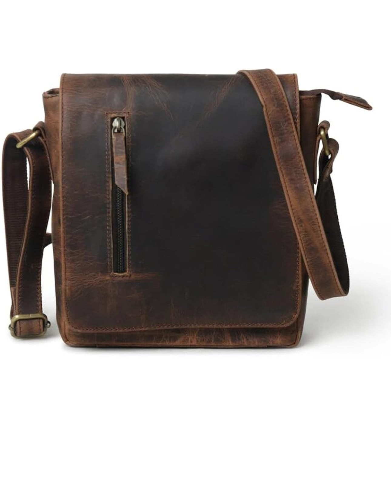 Leather Unisex sling Bag Travel & Casual for Men Women