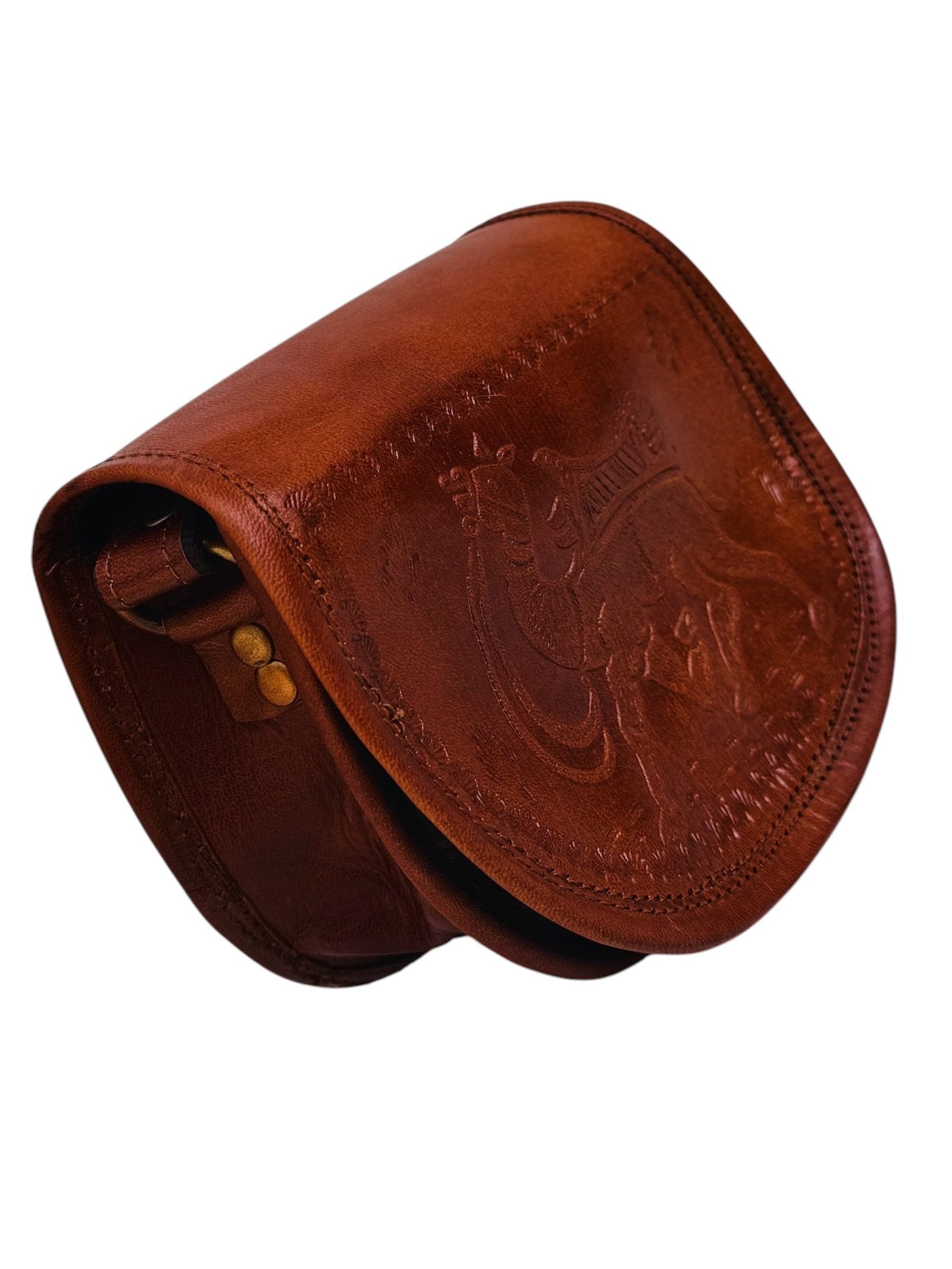 Genuine Leather Embossed sling Bag For Girls & Women