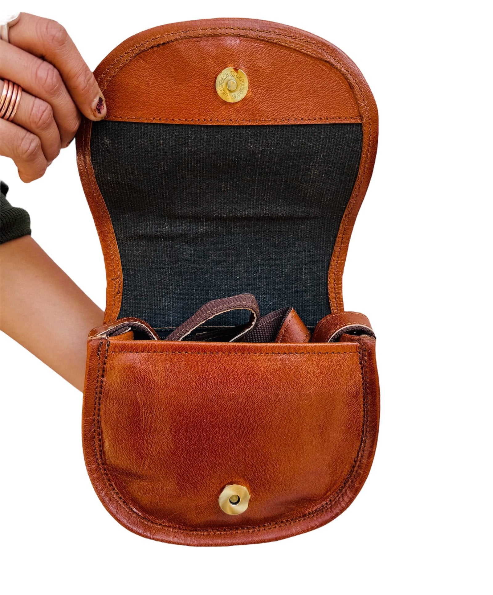 Genuine Leather Embossed sling Bag For Girls & Women