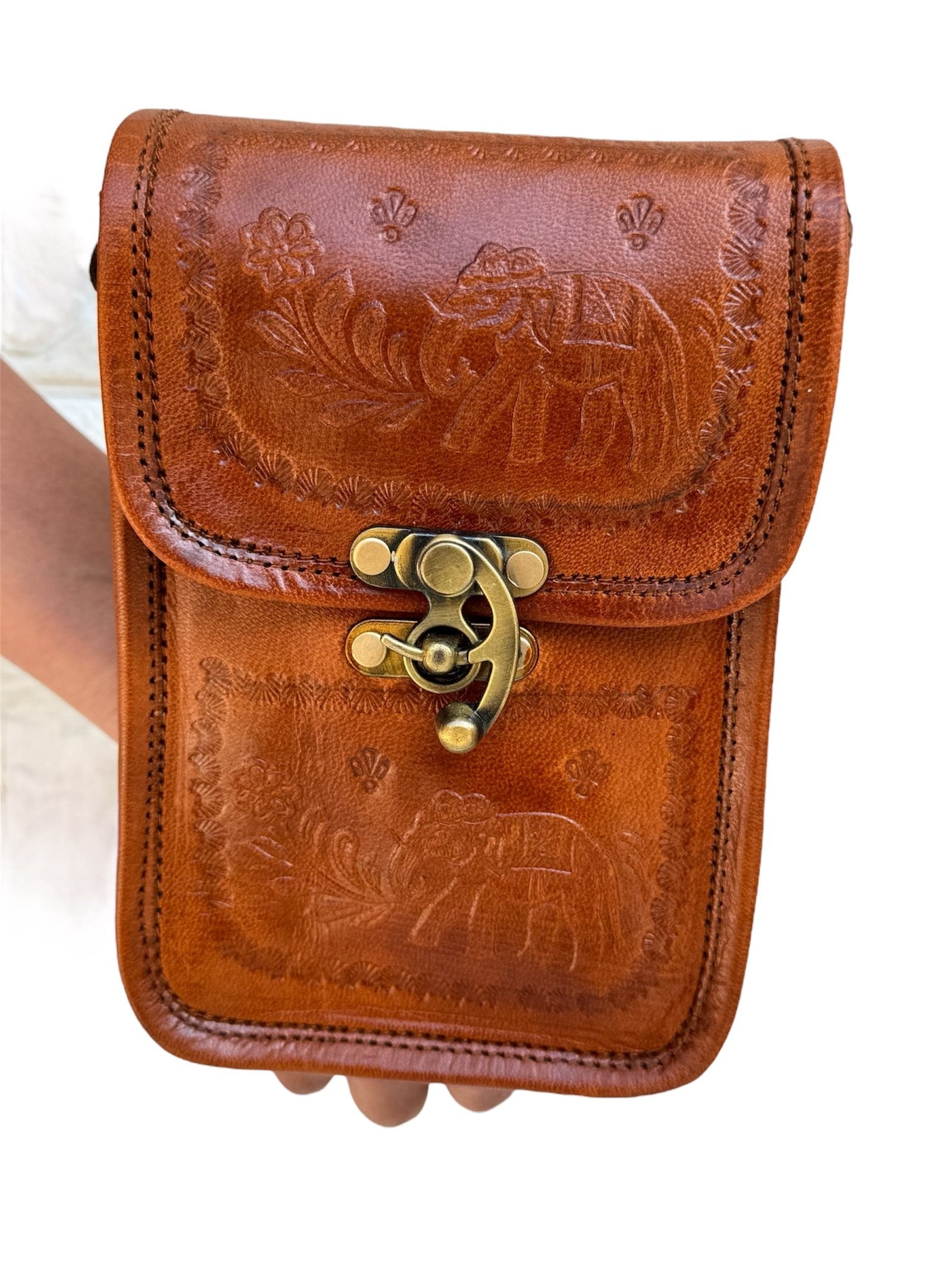 Genuine Leather Crossbody sling Bag For Girls & Women