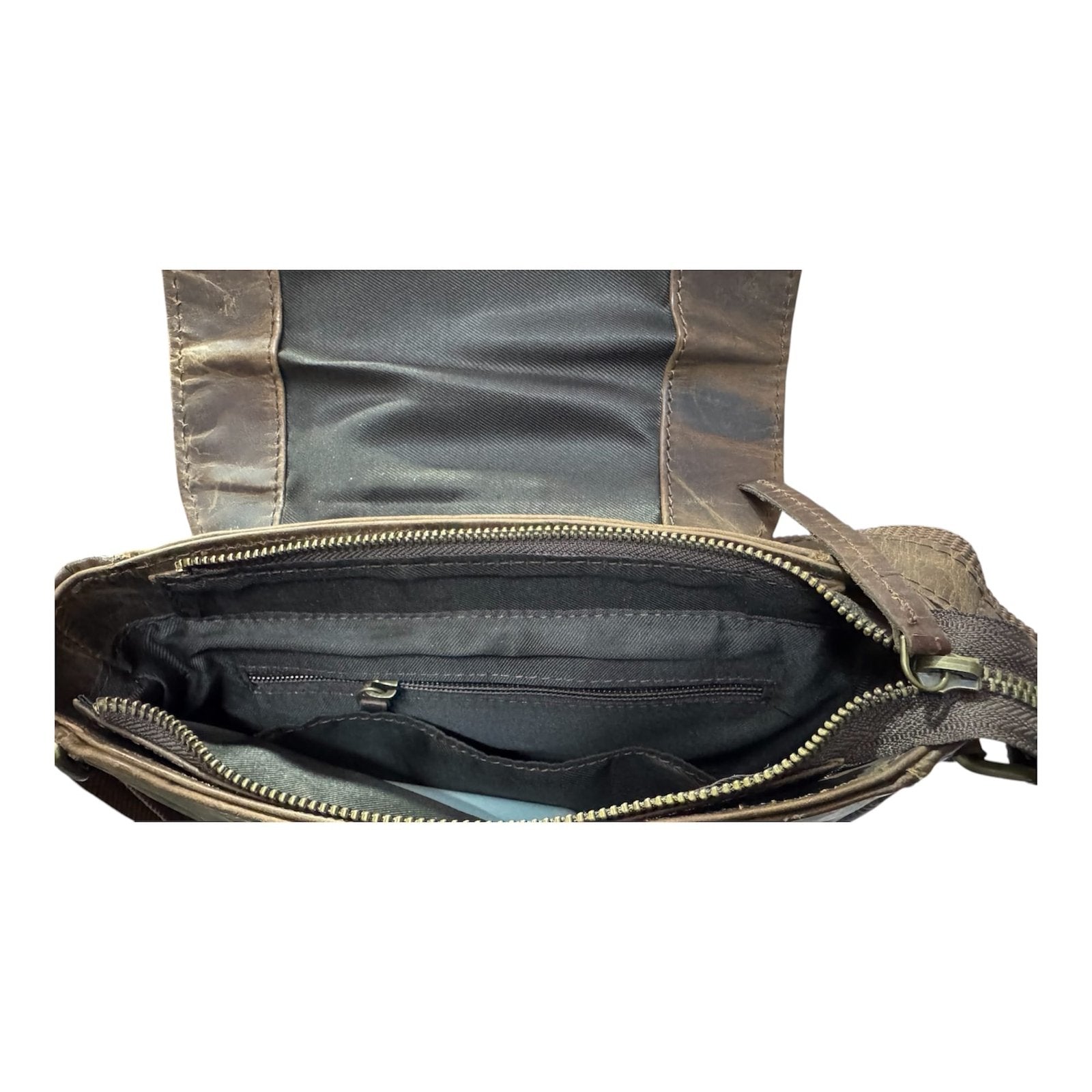 Leather Unisex sling Bag Travel & Casual for Men Women