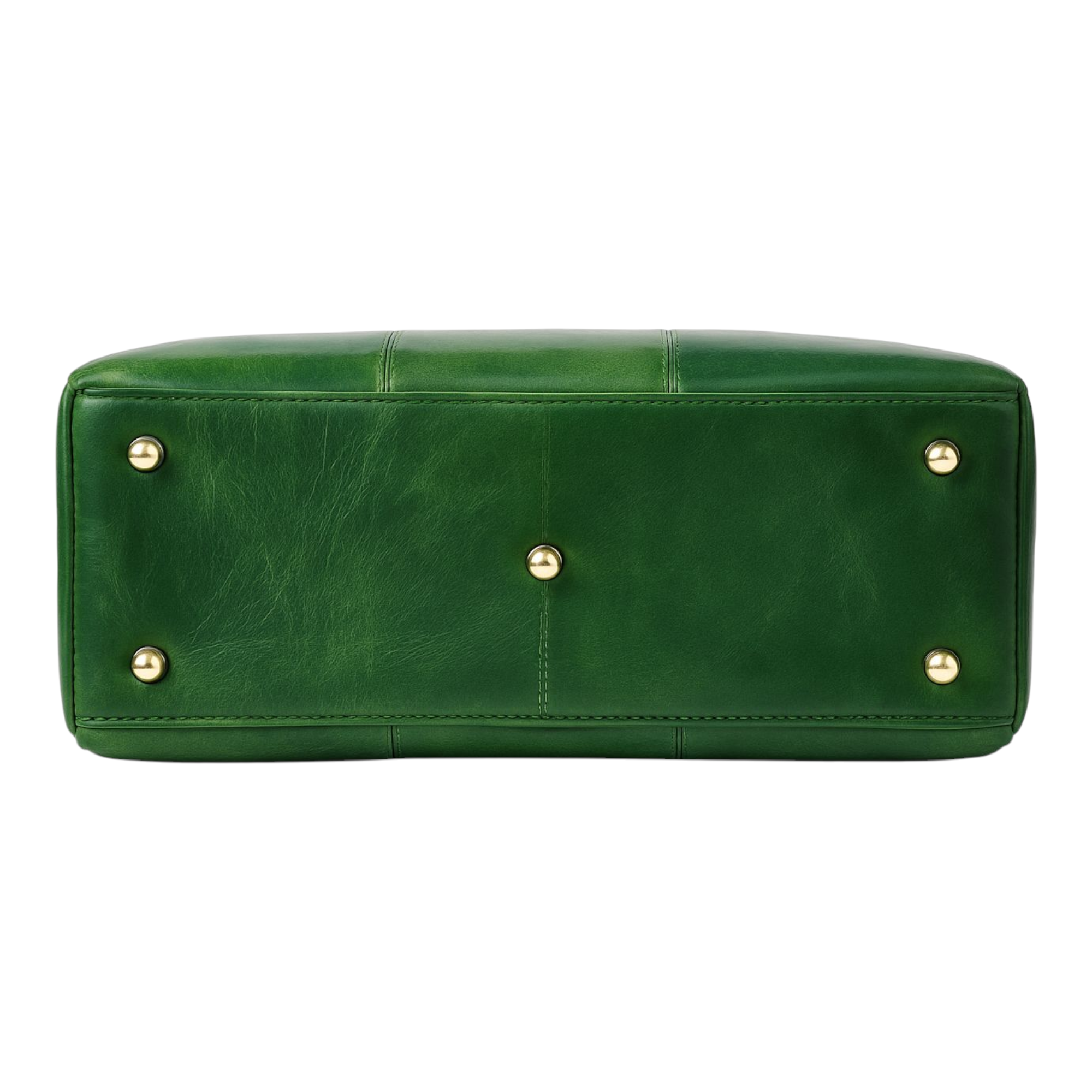 Stylish Full Grain Leather Travel Duffle Bag